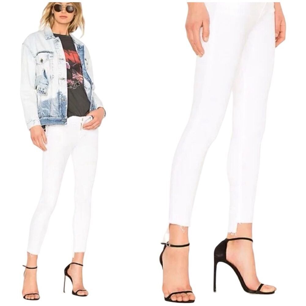 Frame Denim Le Skinny de Jeanne Women's Jeans Step Hem raw hem Size 29 NWT - Picture 2 of 16